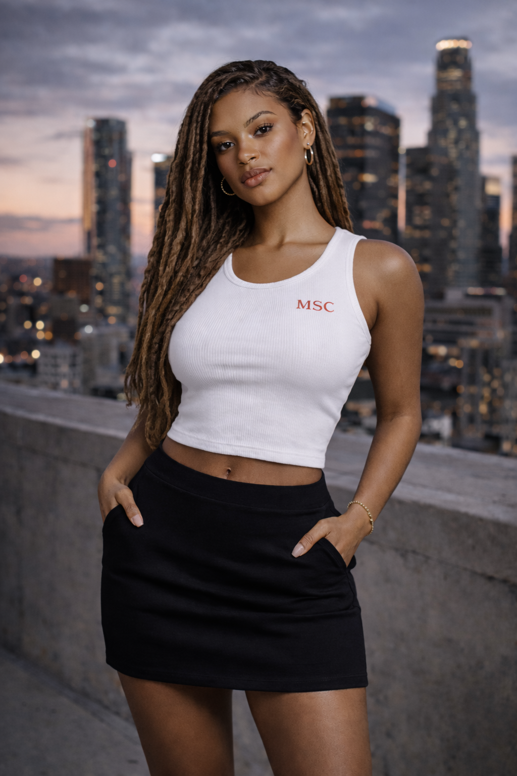 MSC Signature Ribbed Tank