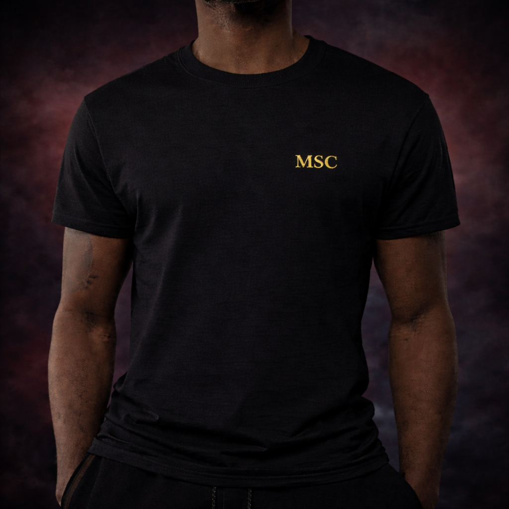Move Different Tee – Black / Gold