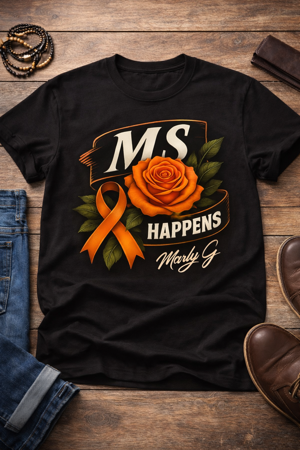 Marly G Strong MS Awareness T-Shirt