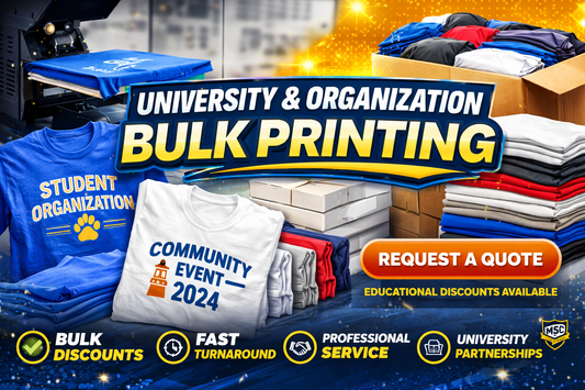 University & Organization Bulk Printing