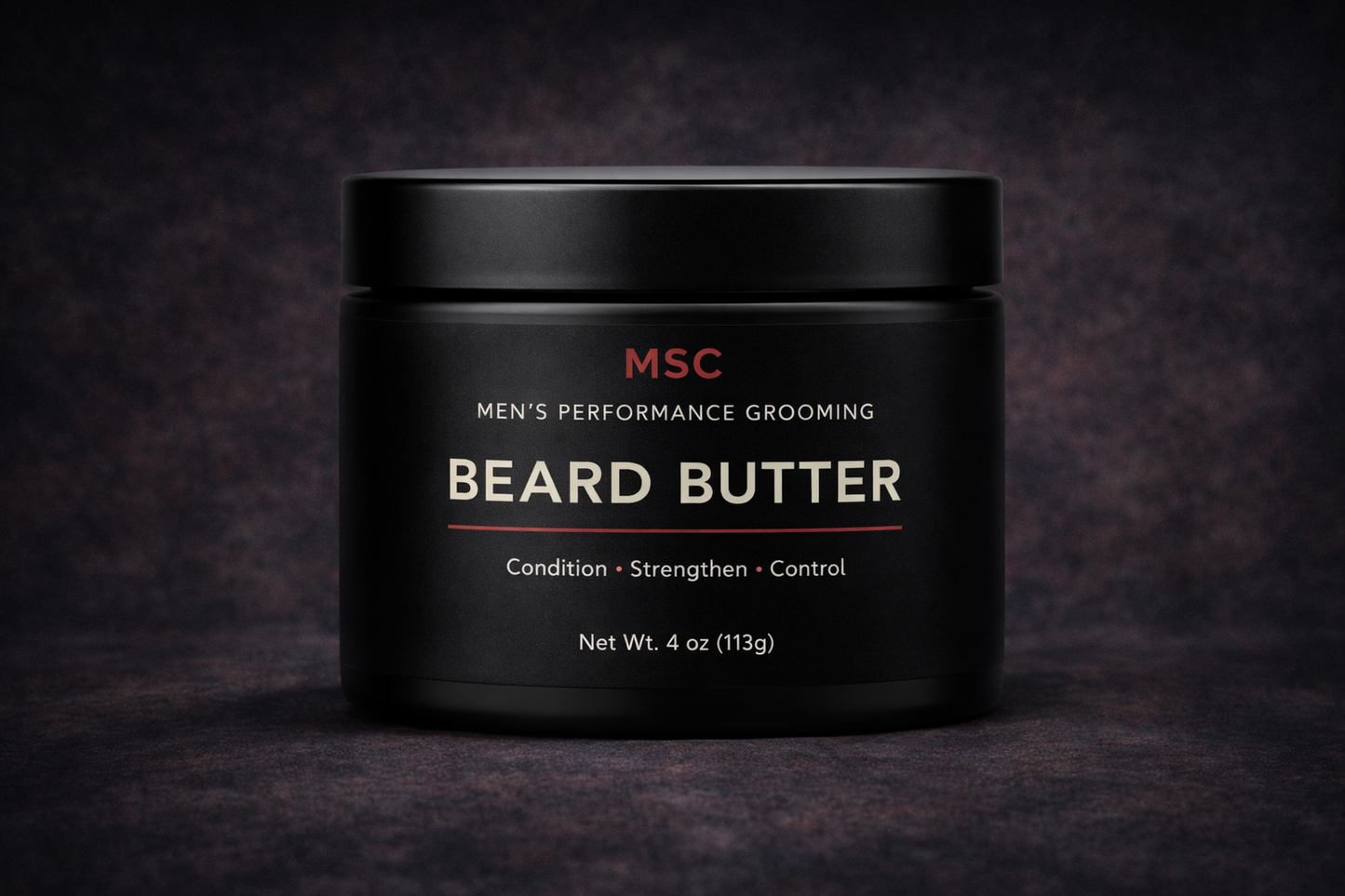 MSC Beard Butter Deep Moisture & Beard Conditioning