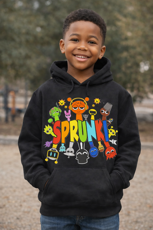 SPRUNKI Kids Hoodie